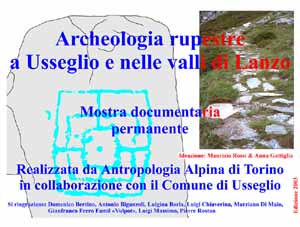 Mostra di archeologia rupestre a Usseglio, in valle di Vi e nelle altre valli di Lanzo